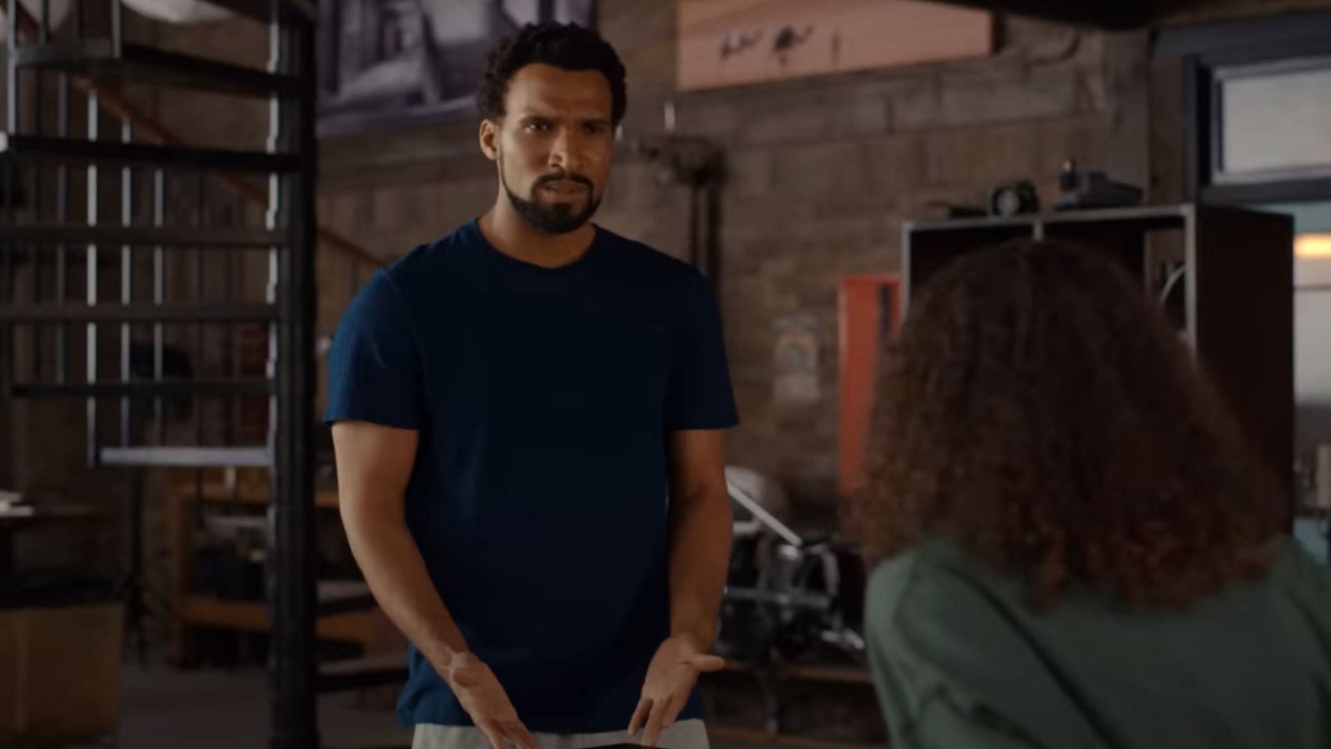 Zion calls CPS to investigate Georgia and take the children away (Image via YouTube/Netflix)
